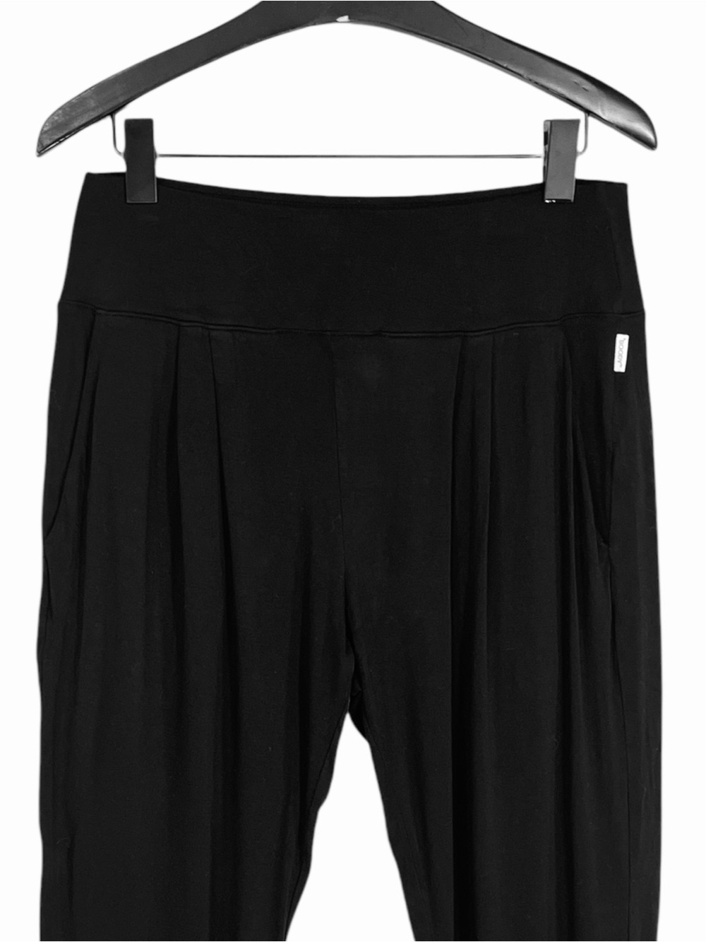Boody Downtine Lounge Pants in Black Size Small in Heavyweight Bamboo Jersey - Picture 8 of 11